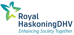 Logo van Royal HaskoningDHV, Enhancing Society Together